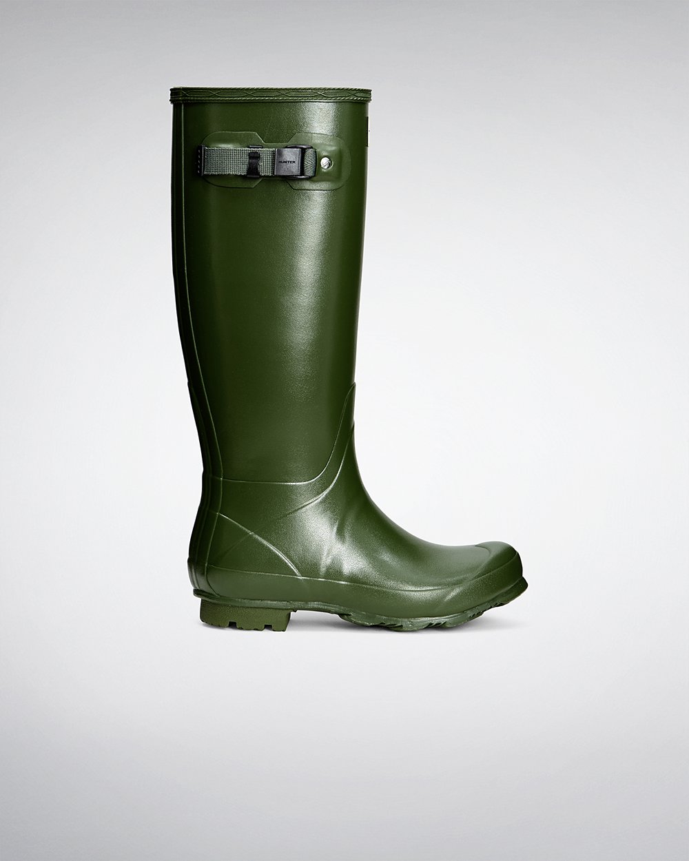 Hoge Regenlaarzen Dames - Hunter Norris Field - Groen - 14XKNORHQ